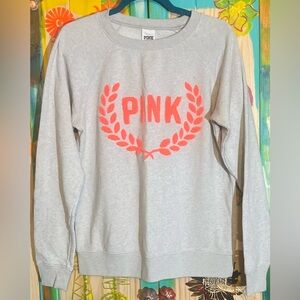 Victoria's Secret Pink Heathered Sweatshirt